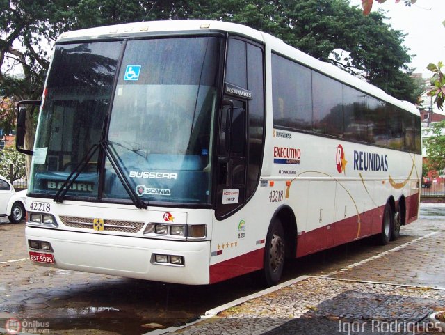 Empresa Reunidas Paulista de Transportes 42218 na cidade de Bauru, São Paulo, Brasil, por Igor  Rodrigues. ID da foto: 506722.