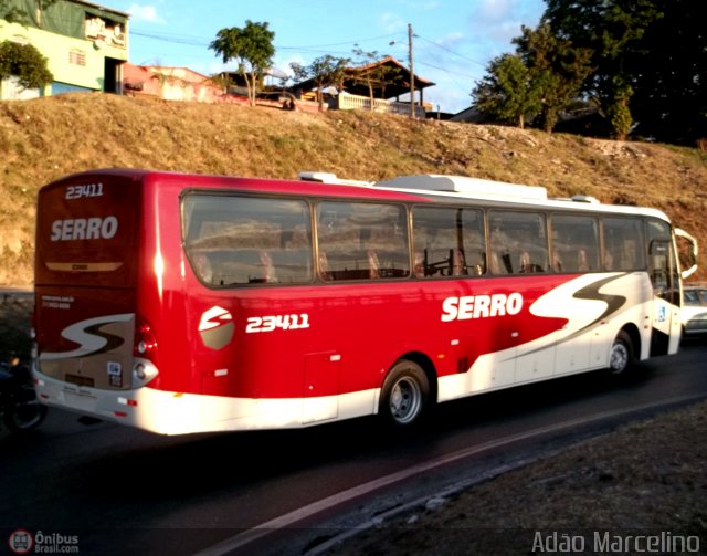 Viação Serro 23411 na cidade de Belo Horizonte, Minas Gerais, Brasil, por Adão Raimundo Marcelino. Número da foto: #508469.