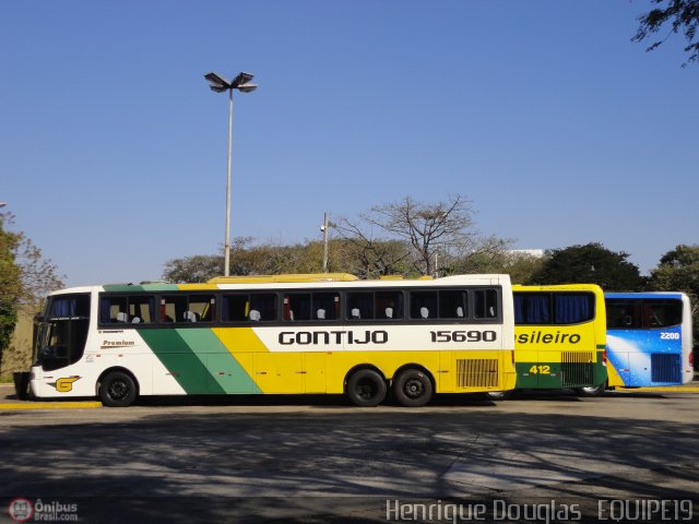 Empresa Gontijo de Transportes 15690 na cidade de São Paulo, São Paulo, Brasil, por Henrique Douglas. Número da foto: #507525.