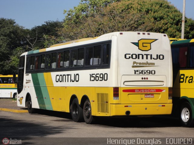 Empresa Gontijo de Transportes 15690 na cidade de São Paulo, São Paulo, Brasil, por Henrique Douglas. Número da foto: #507524.