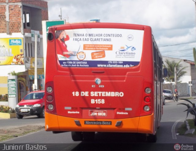 Viação Santíssimo > 18 de Setembro B158 na cidade de Bahia, Brasil, por Juniorr Bastos. ID da foto: 509587.