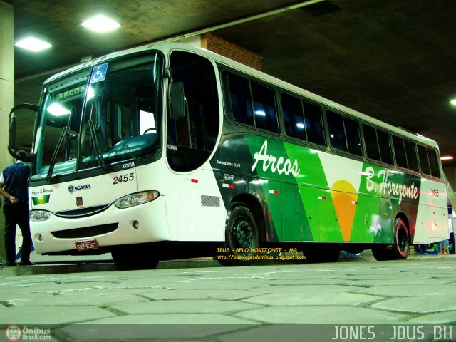 Viação Arcos 2455 na cidade de Belo Horizonte, Minas Gerais, Brasil, por Jones Bh. Número da foto: #509948.