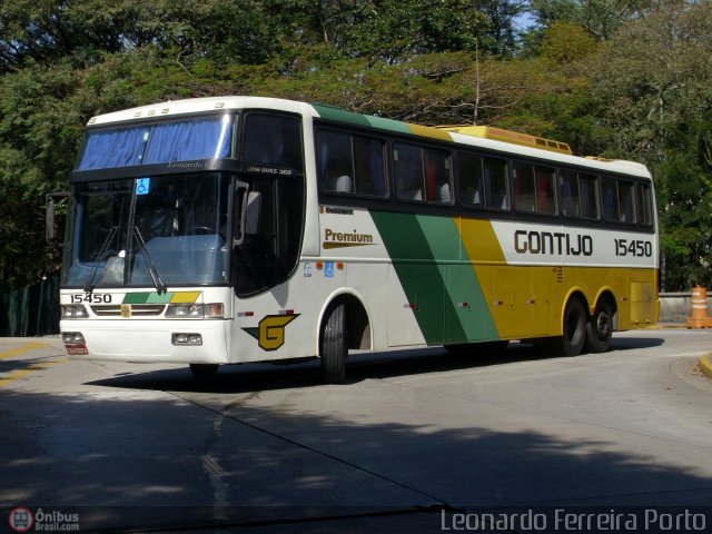 Empresa Gontijo de Transportes 15450 na cidade de São Paulo, São Paulo, Brasil, por Leonardo Ferreira Porto. ID da foto: 511540.