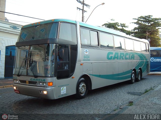 Viação Garcia 6424 na cidade de Campinas, São Paulo, Brasil, por Alex Fiori. Número da foto: #511211.