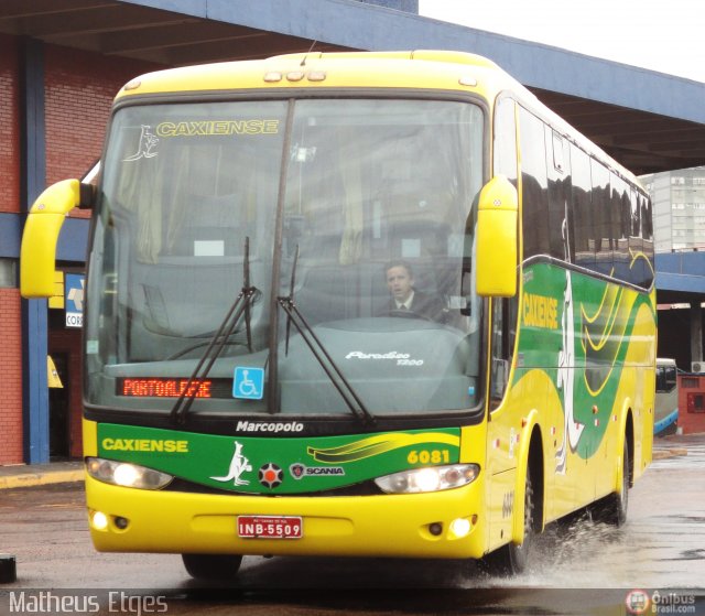 Expresso Caxiense 6081 na cidade de Porto Alegre, Rio Grande do Sul, Brasil, por Matheus Etges. ID da foto: 510959.