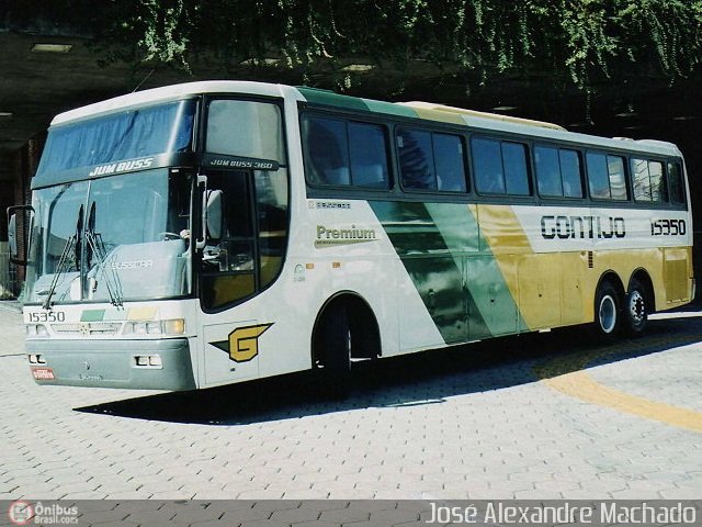 Empresa Gontijo de Transportes 15350 na cidade de Belo Horizonte, Minas Gerais, Brasil, por J. Alexandre Machado. ID da foto: 510794.