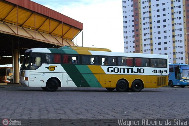 Empresa Gontijo de Transportes 4063 na cidade de Juazeiro do Norte, Ceará, Brasil, por Wagner Ribeiro da Silva. ID da foto: 510507.