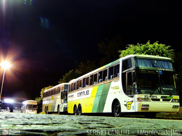 Empresa Gontijo de Transportes 15485 na cidade de João Monlevade, Minas Gerais, Brasil, por Sérgio Augusto Braga Canuto. Número da foto: #476900.