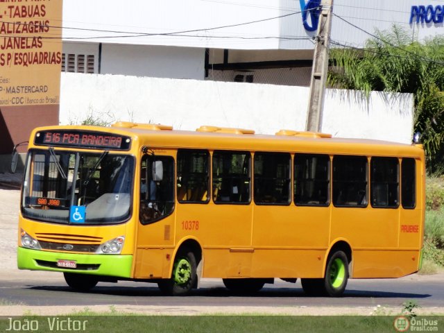 Viação Piauiense 10378 na cidade de Teresina, Piauí, Brasil, por João Victor. ID da foto: 475972.