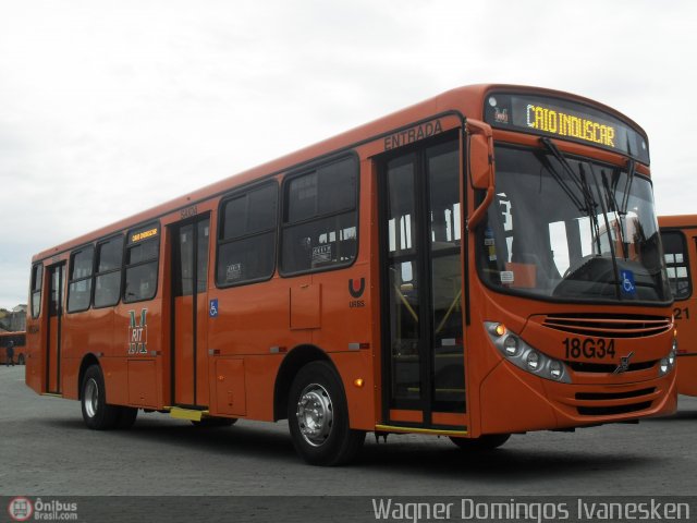 Auto Viação Santo Antônio 18G34 na cidade de Colombo, Paraná, Brasil, por Wagner Domingos Ivanesken. ID da foto: 475847.