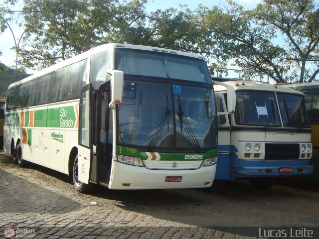 Cia. São Geraldo de Viação 20195 na cidade de Belo Horizonte, Minas Gerais, Brasil, por Lucas Leite. ID da foto: 511800.