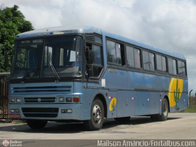 Auto Viação Jardinense 1315 na cidade de Natal, Rio Grande do Norte, Brasil, por Mailson Amâncio. Número da foto: #514274.