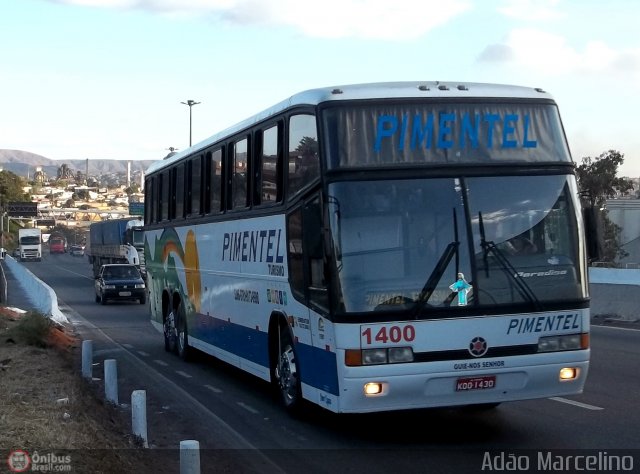 Pimentel Turismo 1400 na cidade de Belo Horizonte, Minas Gerais, Brasil, por Adão Raimundo Marcelino. ID da foto: 514642.