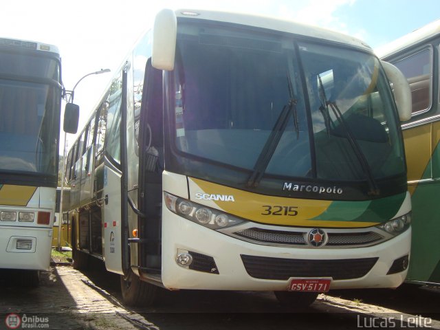 Empresa Gontijo de Transportes 3215 na cidade de Belo Horizonte, Minas Gerais, Brasil, por Lucas Leite. Número da foto: #513153.