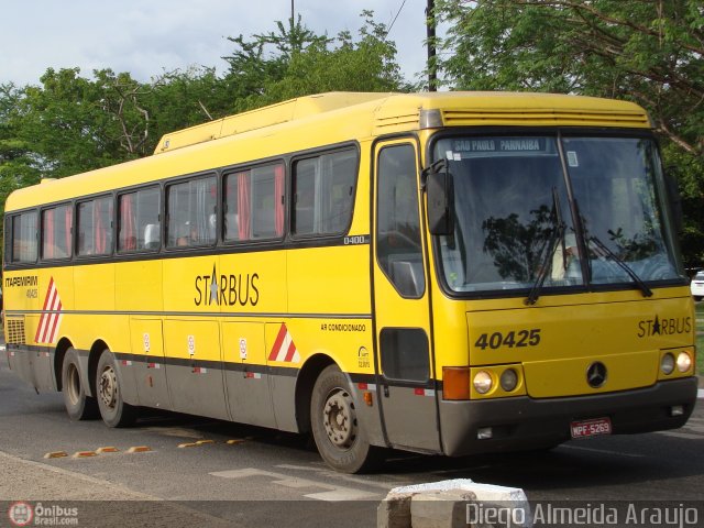 Viação Itapemirim 40425 na cidade de Teresina, Piauí, Brasil, por Diego Almeida Araujo. ID da foto: 477786.