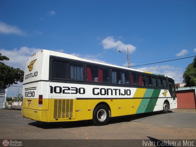 Empresa Gontijo de Transportes 10230 na cidade de Corinto, Minas Gerais, Brasil, por Ivan Caldeira Moc. Número da foto: #478890.