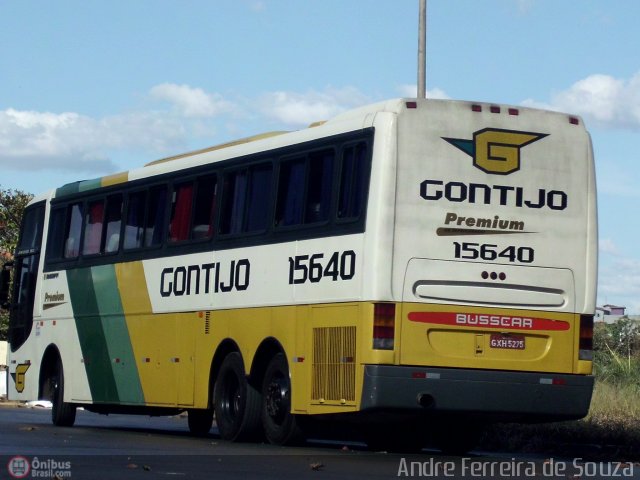 Empresa Gontijo de Transportes 15640 na cidade de Montes Claros, Minas Gerais, Brasil, por Andre Ferreira de Souza. ID da foto: 480129.