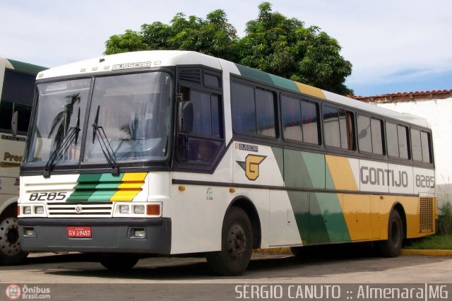 Empresa Gontijo de Transportes 8285 na cidade de Almenara, Minas Gerais, Brasil, por Sérgio Augusto Braga Canuto. ID da foto: 480642.