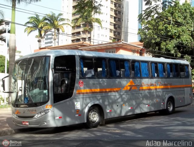 André Turismo 470 na cidade de Belo Horizonte, Minas Gerais, Brasil, por Adão Raimundo Marcelino. ID da foto: 480692.