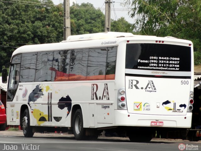 R.A. Viagens 500 na cidade de Teresina, Piauí, Brasil, por João Victor. ID da foto: 482332.