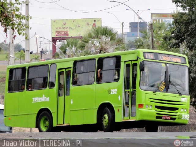 Viação Piauiense 10282 na cidade de Teresina, Piauí, Brasil, por João Victor. ID da foto: 482426.