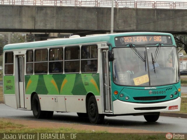 Viação Planeta 196401 na cidade de Brasília, Distrito Federal, Brasil, por João Victor. ID da foto: 483982.