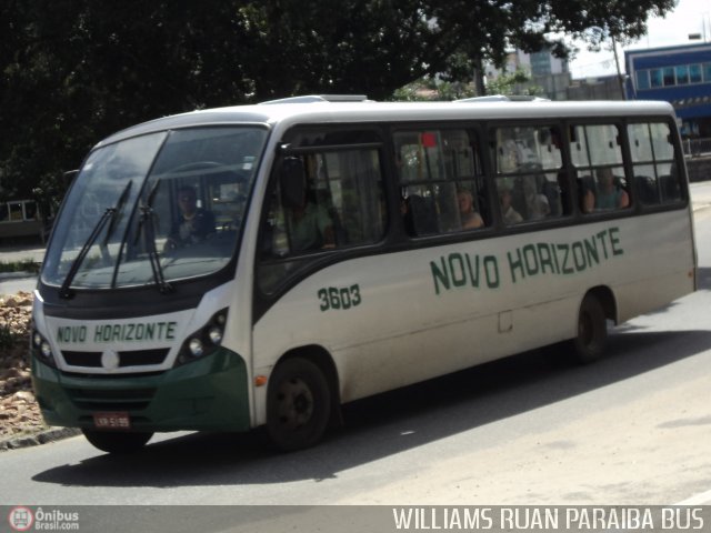 Novo Horizonte Turismo 3603 na cidade de Campina Grande, Paraíba, Brasil, por Ruan Silva. Número da foto: #484485.