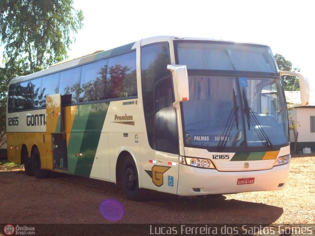 Empresa Gontijo de Transportes 12165 na cidade de Palmas, Tocantins, Brasil, por Lucas Ferreira dos Santos Gomes. ID da foto: 483830.