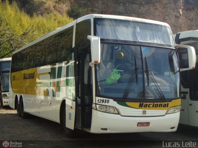 Viação Nacional 12930 na cidade de Belo Horizonte, Minas Gerais, Brasil, por Lucas Leite. Número da foto: #514844.