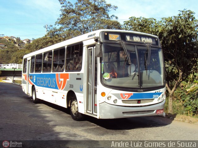 Viação Teresópolis 2039 na cidade de Teresópolis, Rio de Janeiro, Brasil, por André Luiz Gomes de Souza. Número da foto: #515930.