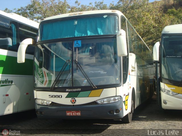 Empresa Gontijo de Transportes 5880 na cidade de Belo Horizonte, Minas Gerais, Brasil, por Lucas Leite. ID da foto: 514823.