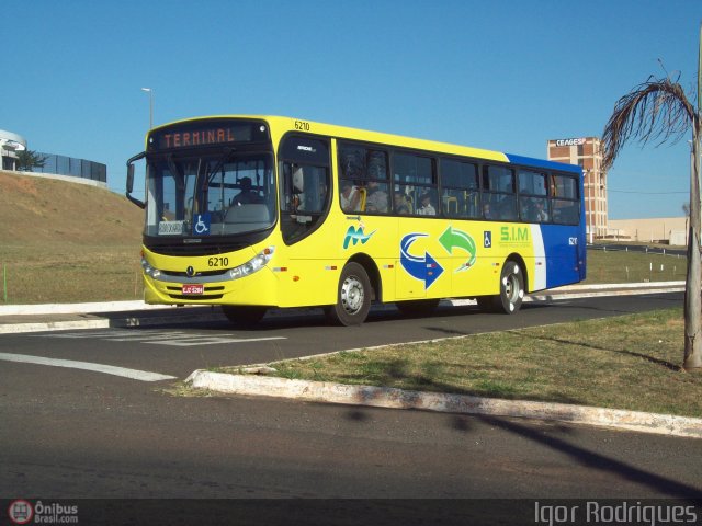 Empresa Circular de Marília 6210 na cidade de Marília, São Paulo, Brasil, por Igor  Rodrigues. Número da foto: #527168.
