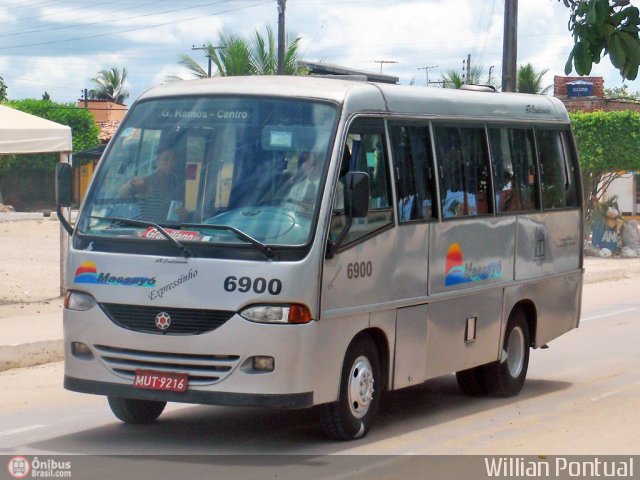 Empresa Auto Viação Massayó 6900 na cidade de Maceió, Alagoas, Brasil, por Willian Pontual. Número da foto: #528076.