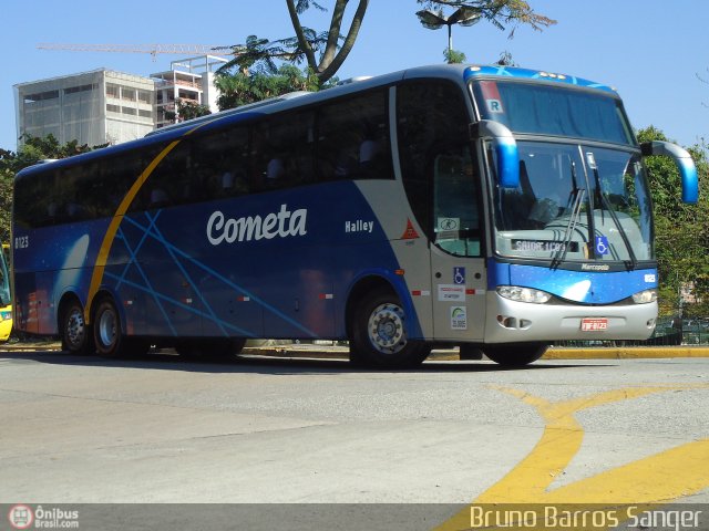 Viação Cometa 8123 na cidade de São Paulo, São Paulo, Brasil, por Bruno Barros Sanger. Número da foto: #528068.