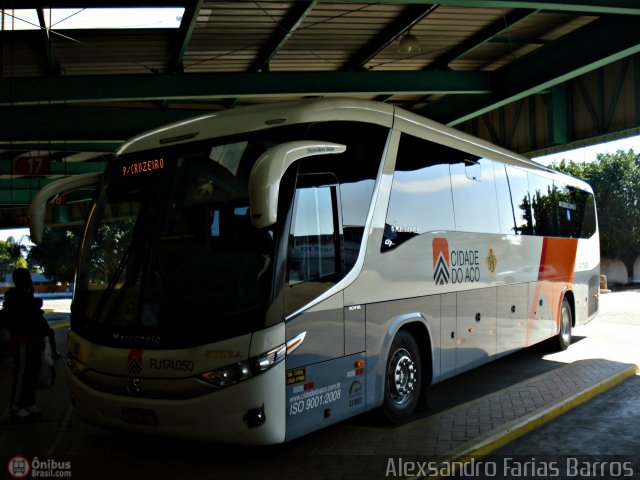 Viação Cidade do Aço RJ 174.050 na cidade de Resende, Rio de Janeiro, Brasil, por Alexsandro Farias Barros. Número da foto: #529088.