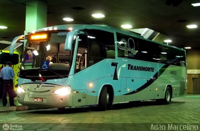 Transnorte - Transporte e Turismo Norte de Minas 48600 na cidade de Belo Horizonte, Minas Gerais, Brasil, por Adão Raimundo Marcelino. Número da foto: #528918.