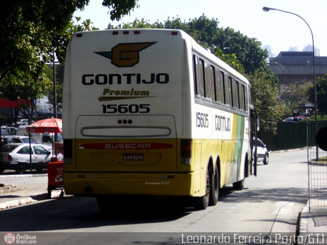 Empresa Gontijo de Transportes 15605 na cidade de São Paulo, São Paulo, Brasil, por Leonardo Ferreira Porto. ID da foto: 531269.