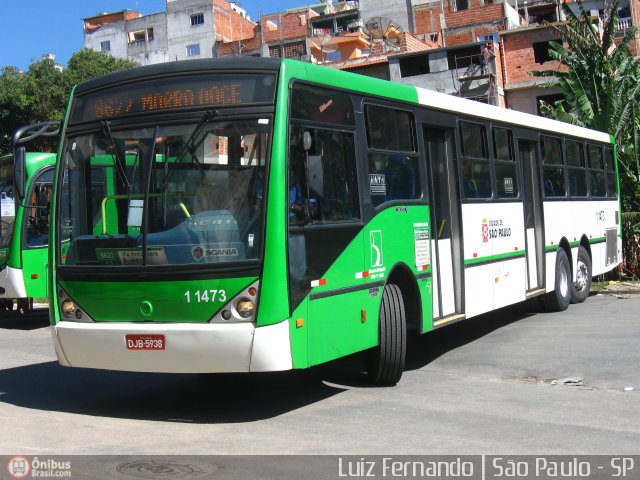 Viação Santa Brígida 1 1473 na cidade de São Paulo, São Paulo, Brasil, por Rafael Santos. ID da foto: 531072.