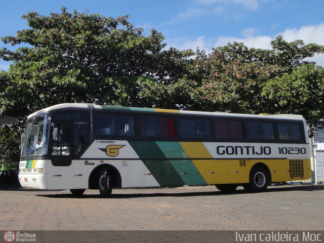 Empresa Gontijo de Transportes 10230 na cidade de Corinto, Minas Gerais, Brasil, por Ivan Caldeira Moc. ID da foto: 532147.