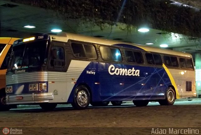 Viação Cometa 7365 na cidade de Belo Horizonte, Minas Gerais, Brasil, por Adão Raimundo Marcelino. Número da foto: #532798.