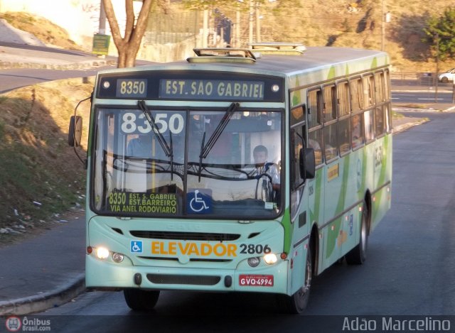 Sagrada Família Ônibus 2806 na cidade de Belo Horizonte, Minas Gerais, Brasil, por Adão Raimundo Marcelino. ID da foto: 532651.