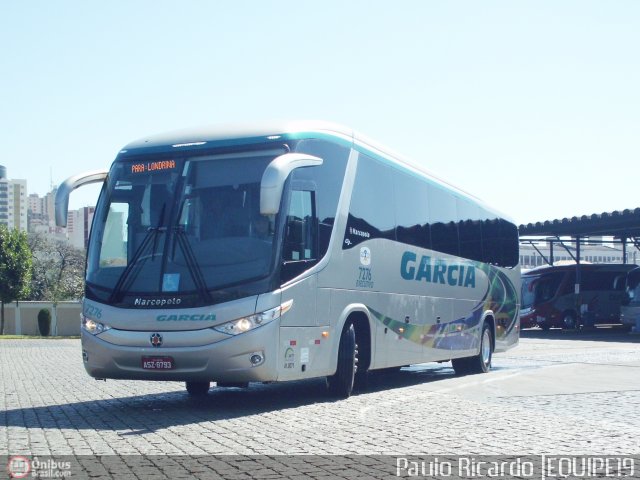 Viação Garcia 7276 na cidade de Londrina, Paraná, Brasil, por Paulo Ricardo. Número da foto: #535069.