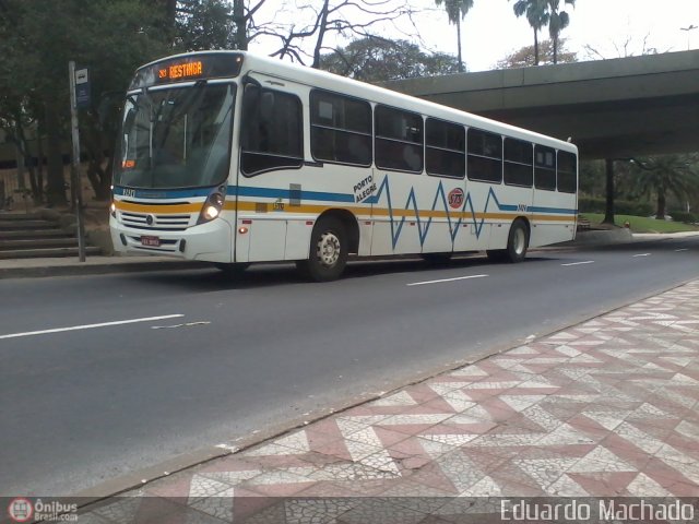 Restinga Transportes Coletivos 2424 na cidade de Porto Alegre, Rio Grande do Sul, Brasil, por Eduardo Machado. Número da foto: #534597.