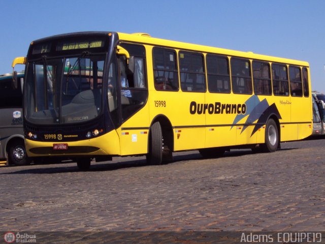 Viação Ouro Branco 15998 na cidade de Londrina, Paraná, Brasil, por Adems  Equipe 19. Número da foto: #535458.
