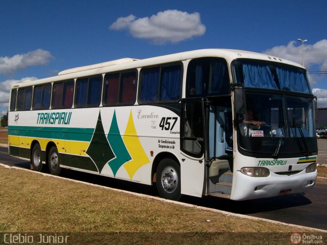 Viação Transpiauí 457 na cidade de Brasília, Distrito Federal, Brasil, por Clébio Júnior. ID da foto: 534454.