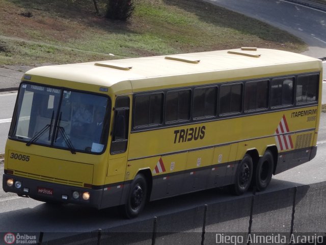 Viação Itapemirim 30055 na cidade de Resende, Rio de Janeiro, Brasil, por Diego Almeida Araujo. ID da foto: 535986.