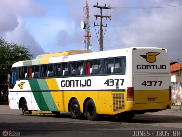 Empresa Gontijo de Transportes 4377 na cidade de Teresina, Piauí, Brasil, por Jones Bh. ID da foto: 535930.