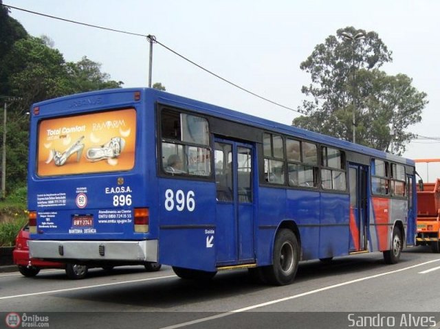 EAOSA - Empresa Auto Ônibus Santo André 896 na cidade de Mauá, São Paulo, Brasil, por Sandro Alves. ID da foto: 536307.