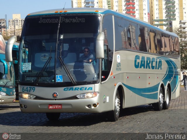 Viação Garcia 6479 na cidade de Londrina, Paraná, Brasil, por Jonas Pereira. ID da foto: 536727.