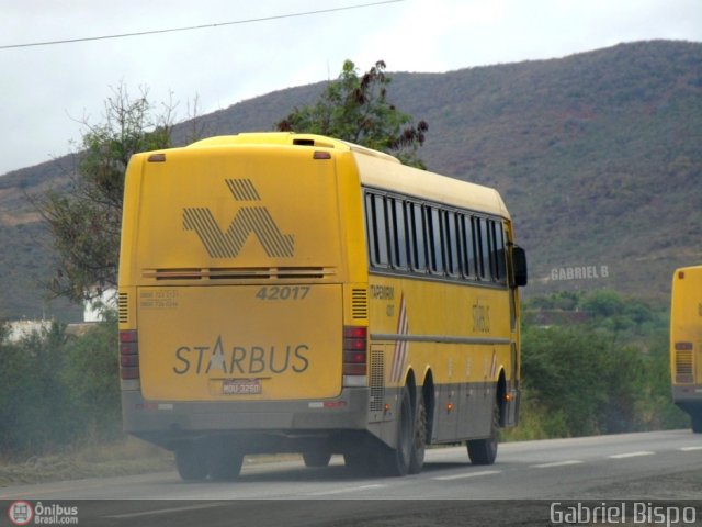 Viação Itapemirim 42017 na cidade de Jequié, Bahia, Brasil, por Gabriel Bispo. Número da foto: #537994.